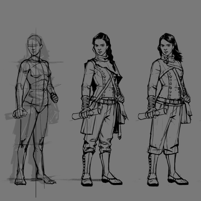 How to Create a Hidden Object Game Character: From Sketch to Final Drawing