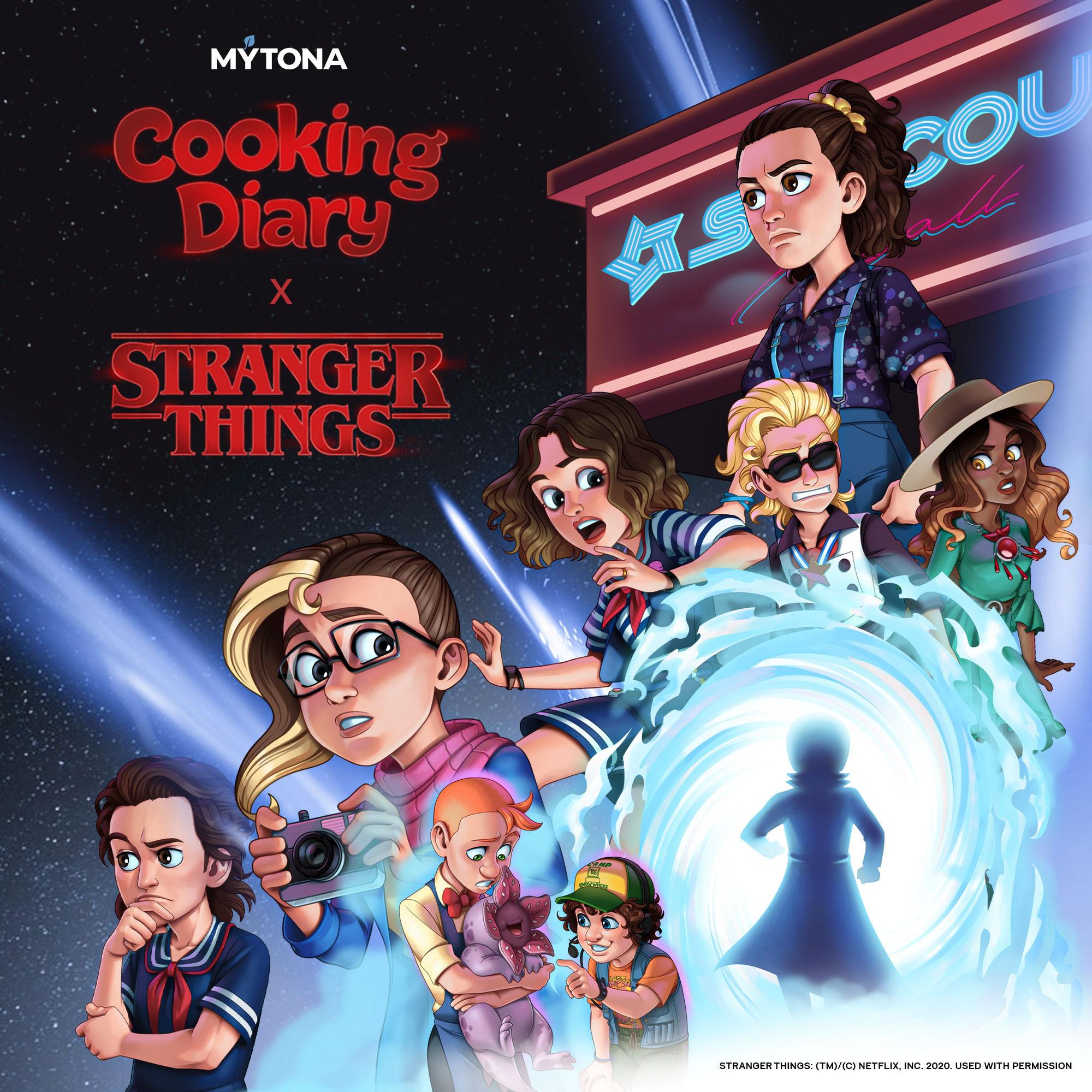 Stranger Things and Cooking Diary Fans Brought Together in Limited-Time Collaboration