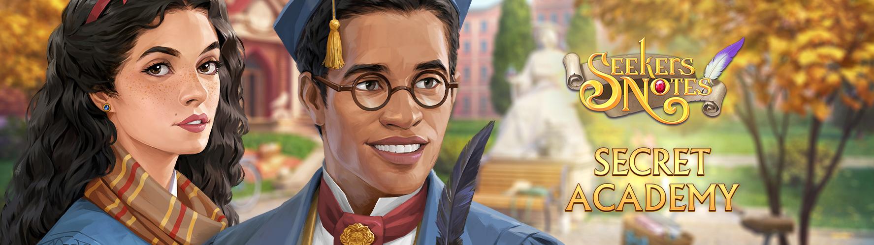 SEEKERS NOTES. UPDATE 2.28: SECRET ACADEMY