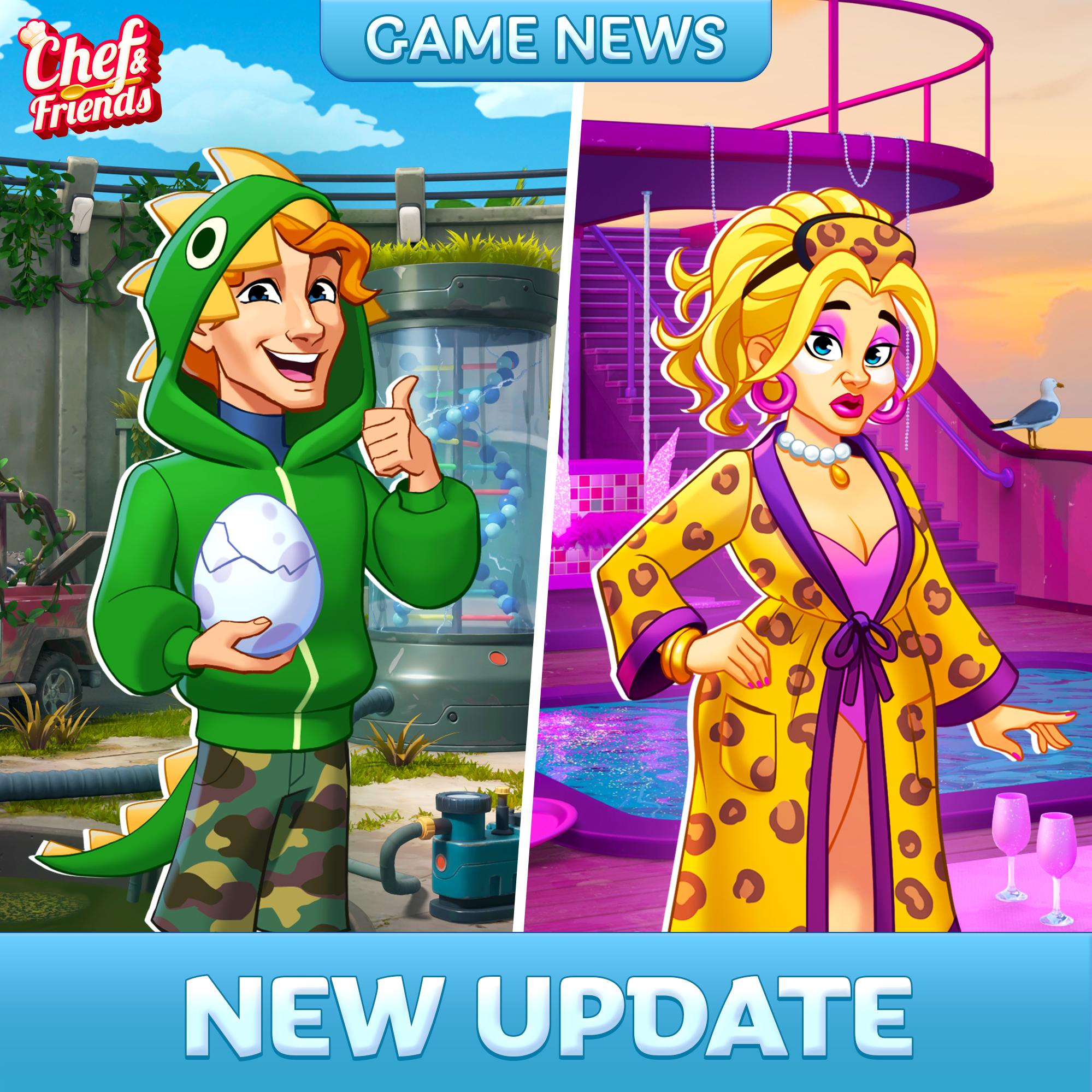 Chef & Friends: Update 1.33 is out now!