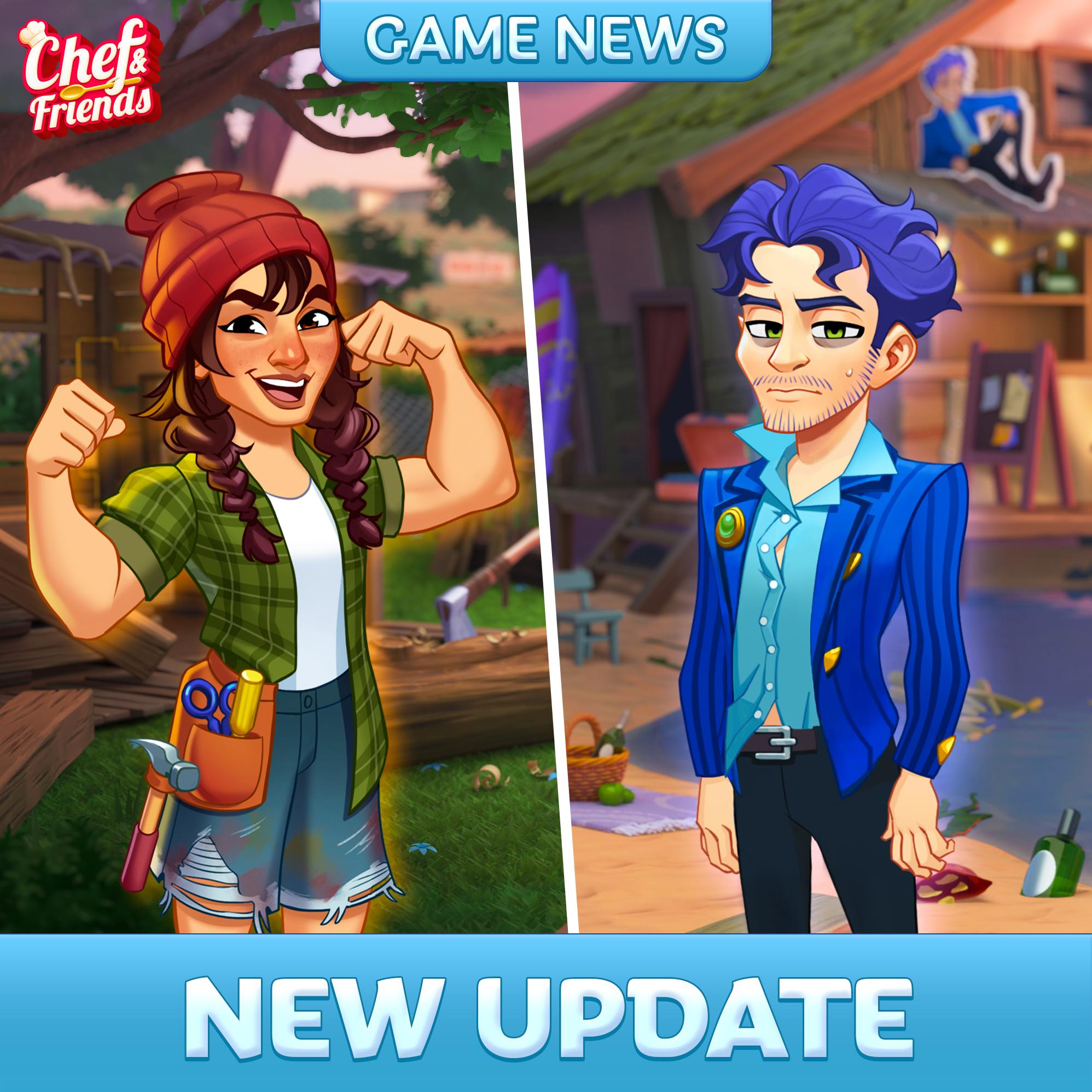 Chef & Friends: Update 1.34 is out now!